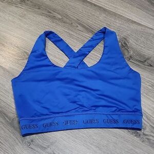 Guess Cobalt Blue Sports Bra